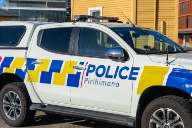 Wellington, Yeni Zelanda - 10 Şubat 2024: Üzerinde 