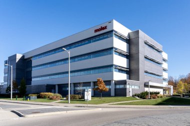 Waterloo, On, Kanada - 17 Ekim 2020: Molex Canada Waterloo, Ontario, Kanada merkez ofisi. Molex (Koch Industries 'in bir yan kuruluşu), elektronik çözüm sağlayıcısı..