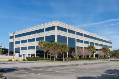 Clearwater, FL, ABD - 8 Ocak 2022: Clearwater, FL, ABD 'deki Tech Data genel merkezi. Tech Data Corporation, TD Synnex 'i oluşturmak için rakip firma Synnex ile birleşen bir Amerikan dağıtım şirketidir..