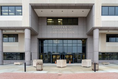 Cincinnati Mali Merkezi Fairfield, Ohio, ABD, 28 Aralık 2021. Cincinnati Finans Şirketi mülk ve kayıp sigortası teklif ediyor.
