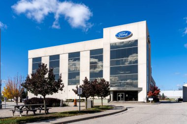 Waterloo, On, Kanada - 17 Ekim 2020: Ford RnD Centre Waterloo, On, Kanada. RnD Centre Ford Motor Company 'nin bir yenilik merkezidir..