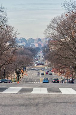 Washington DC Caddesi, Cityscape. ABD