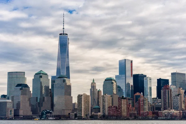 Manhattan Cityscape One World Trade Center Tle Nowy Jork Usa — Zdjęcie stockowe