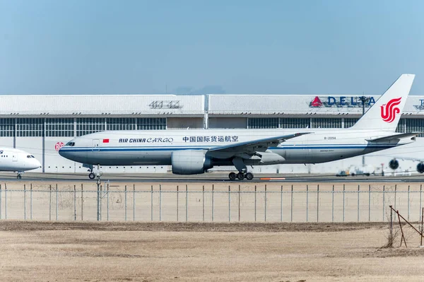 Narita Japan January 2017 2094 Boeing 777 Air China Cargo — Stock Photo, Image