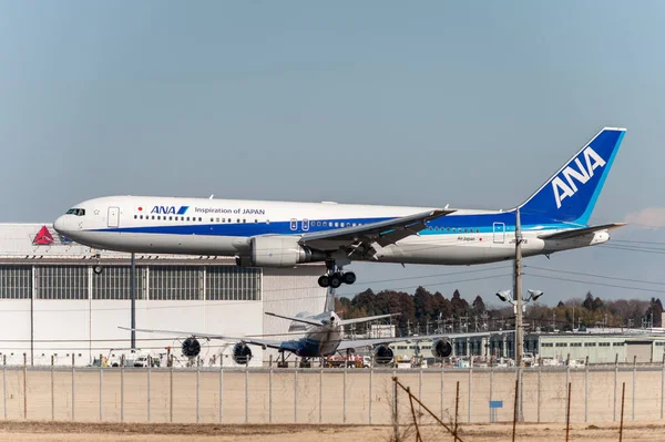 Narita Japan January 2017 Ja617A Boeing 767 All Nippon Airways — Stock Photo, Image
