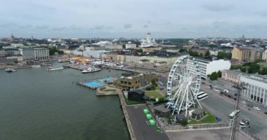 Sky Wheel Helsinki is a 40 meter tall Ferris wheel in central Helsinki, Finland.