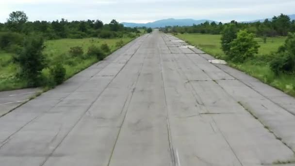 Zeljava Air Base Croatia Border Croatia Bosnia Herzegovina Largest Underground — стокове відео