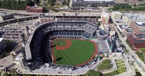 2019年9月25日在宾夕法尼亚州匹兹堡的Pnc棒球公园 自2001年以来 国家警察公园一直是匹兹堡海盗的发源地 — 图库视频影像