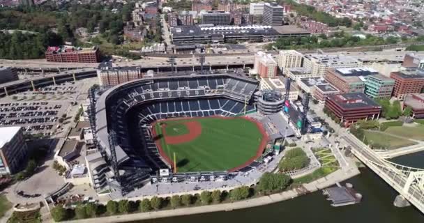 Pnc Baseball Park September 2019 Pittsburgh Pennsylvania Pnc Park Has — Stock video