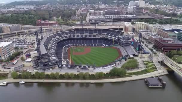Pnc Baseball Park Pittsburgh Pnc Park Has Been Home Pittsburgh — Stockvideo
