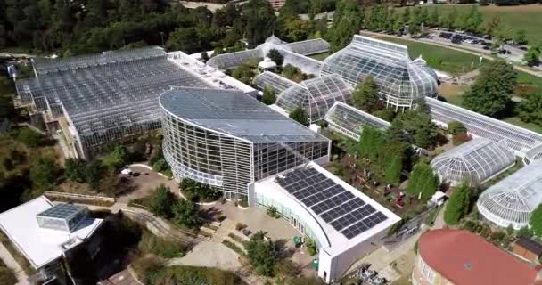Phipps Conservatory Botanical Gardens Pittsburgh Pennsylvania United States Schenley Park — Vídeo de Stock