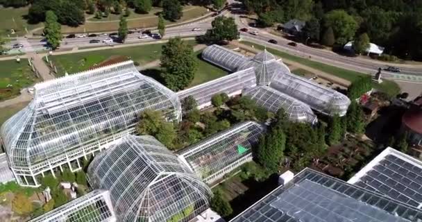 Phipps Conservatory Botanical Gardens Pittsburgh Pennsylvania Amerika Serikat Pusat Hortikultura — Stok Video
