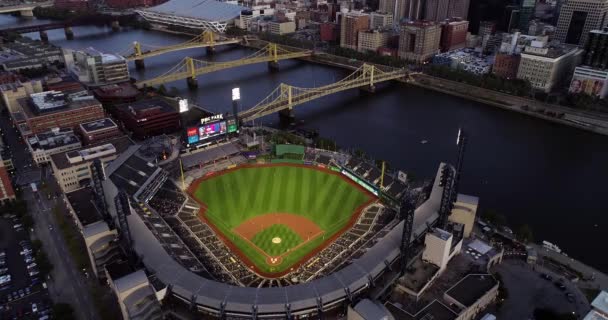 Pnc Baseball Park September 2019 Pittsburgh Pennsylvania Pnc Park Has — Stockvideo
