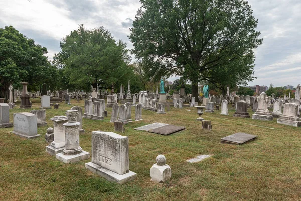Baltimore Maryland October 2019 Grave Junius Brutus Booth Father John — Foto Stock
