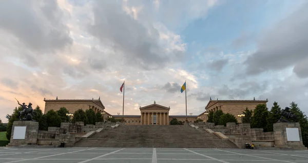 Philadelphia Museum Art Wide Angle Pennsylvania — Stockfoto