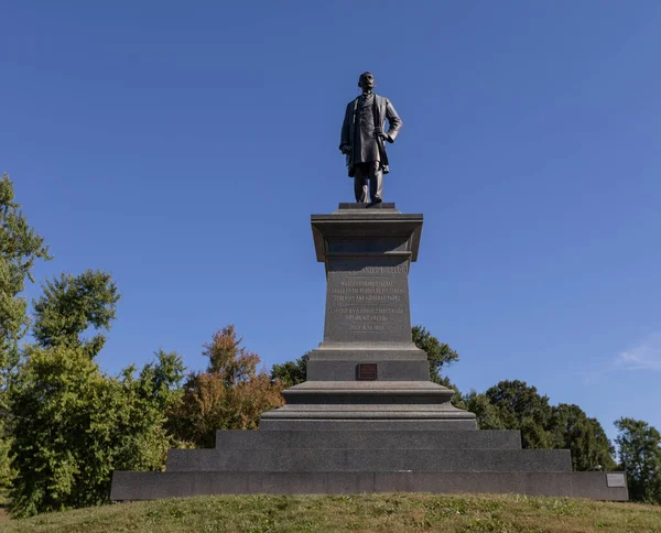 Pomnik Edwarda Manninga Bigelowa Parku Schenley Pittsburghu Znany Jest Również — Zdjęcie stockowe