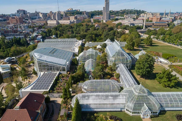 Phipps Conservatory Botanical Gardens Pittsburgh Pennsylvania Schenley Park Horticulture Hub — Stock Photo, Image