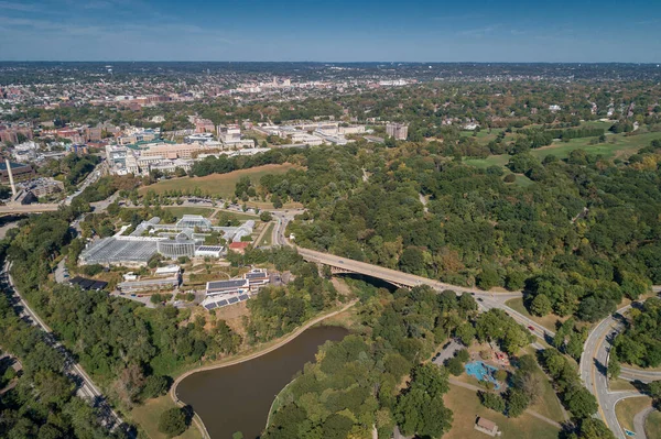 Schenley Park Phipps Conservatory Botanical Gardens Pittsburgh Pennsylvania Schenley Park — Stockfoto
