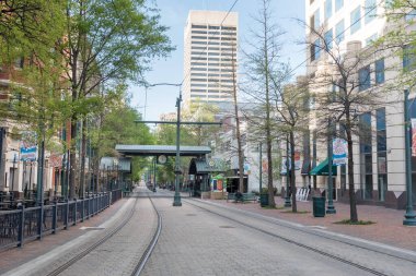 Memphis Downtown and Tram Way. Tennessee