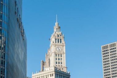 Chicago Business District, Downtown, Trump Skyscraper. Illinois