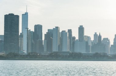 Chicago Business District, Downtown, Skyscraper. Illinois