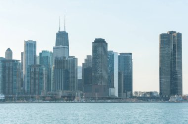 Chicago Business District, Downtown, Skyscraper. Illinois