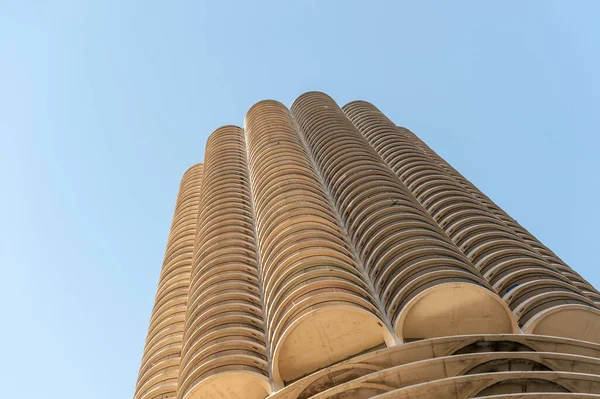 Chicago Business District Downtown Skyscraper Corn Cob Illinois — Stok fotoğraf