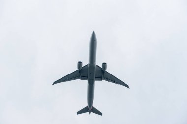 Boeing 777 taking off in London Heathrow International Airport.