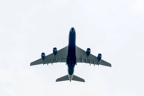 British Airways Airlines Airbus A380 Xlel Taking London Heathrow International — Stock Photo, Image