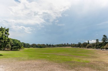 Centennial Park in Sydney, Australia. Wide Angle
