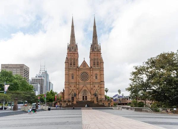 Cathédrale Sainte Marie Sydney Australie — Photo