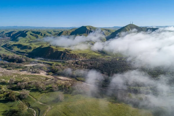 Landscape Nature Cloud California Mountain Background — Φωτογραφία Αρχείου