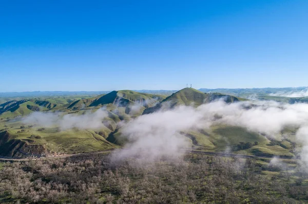 Landscape Nature Cloud California Mountain Background — Stock Photo, Image