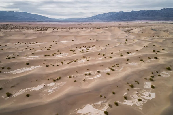 Dunas Areia Planas Mesquite Vale Morte — Fotografia de Stock