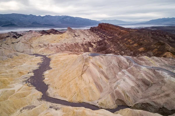 Zabriskie Point Death Valley California — Foto de Stock