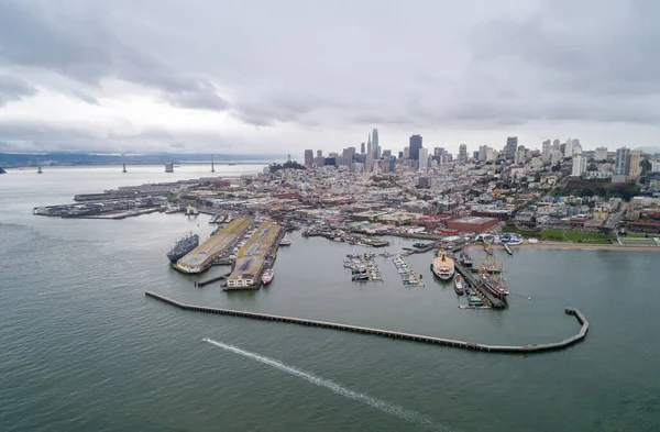 Aquatic Park Pier Cove Municipal Pier San Francisco Maritime National — Stock Photo, Image