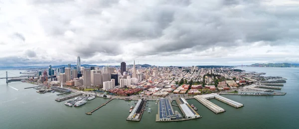 Embarcadero San Francisco Pier Eastern Waterfront Roadway Port San Francisco —  Fotos de Stock