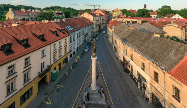 Vilnius Litauen Juni 2020 Altstadt Von Vilnius Und Bezirk Uzupis — Stockfoto