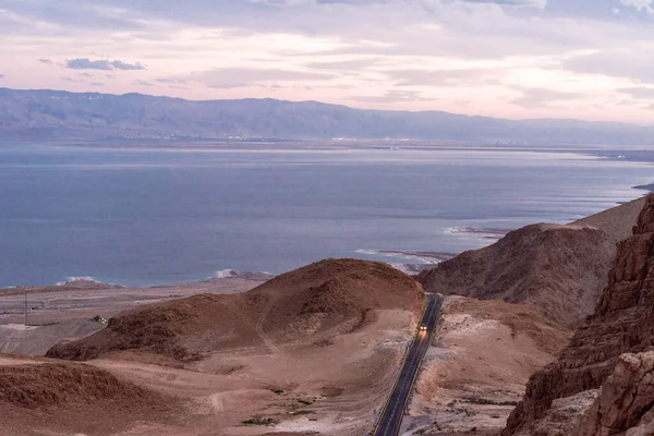 Death Sea Mountain Background Isreal — Fotografia de Stock