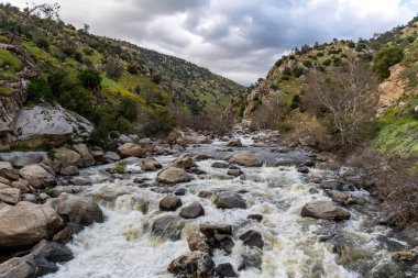 Kern River and Cow Flat Creek. California. USA