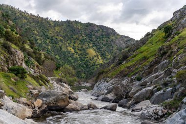 Kern River and Cow Flat Creek. California. USA