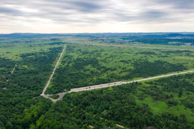 Zeljava Air Base in Croatia It is on the border between Croatia and Bosnia and Herzegovina It was the largest underground airport and military air base in Yugoslavia, and one of the largest in Europe