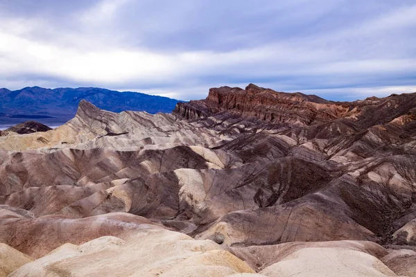 Zabriskie Point Part Amargosa Range Located East Death Valley National — Stock Photo, Image