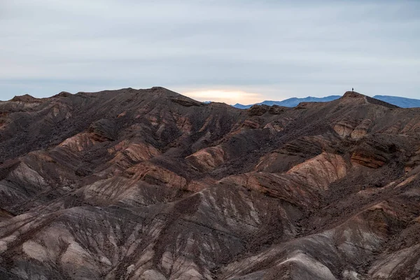 Zabriskie Point Part Amargosa Range Located East Death Valley National — Φωτογραφία Αρχείου