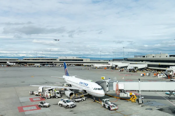San Francisco California Abril 2019 Aeroporto Internacional São Francisco United — Fotografia de Stock