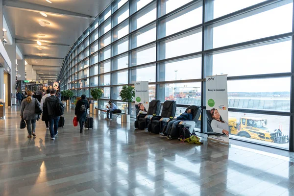 Stockholm Sweden April 2019 International Stockholm Arlanda Airport — Stock Photo, Image