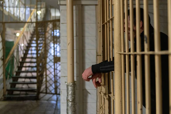 Prisionero Manos Cárcel Lituania Vilna Prisión Más Antigua Lituania Este — Foto de Stock