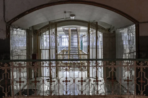 Литовская Тюрьма Вильнюс Самая Старая Тюрьма Литве Восточной Европе Lukiskes — стоковое фото