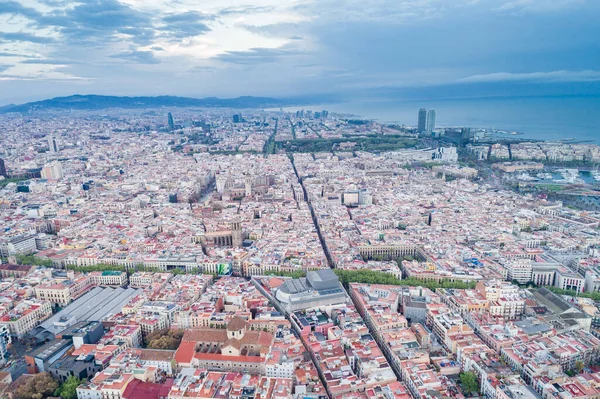 View Point Barcelona Spain Overlooking City Barcelona — ストック写真