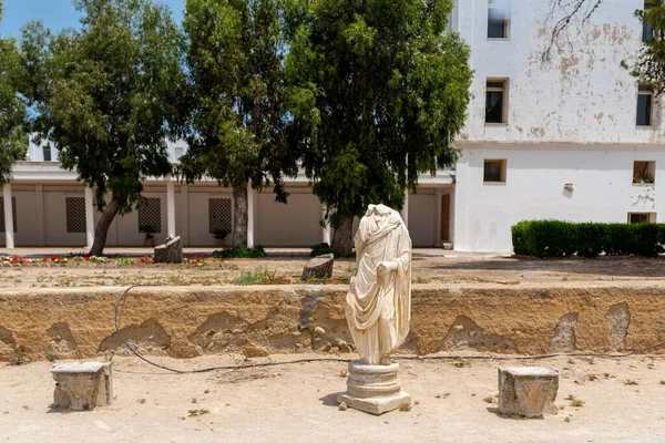 Broken Monument Statue Carthage National Museum Tunisia — Stock Photo, Image